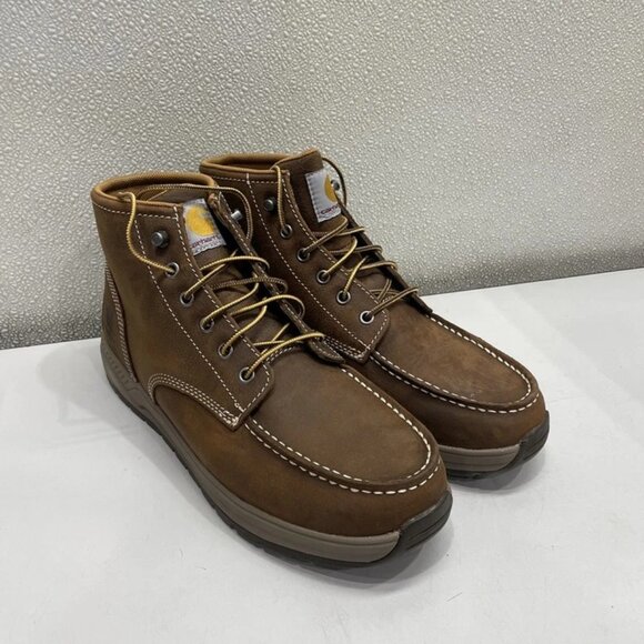 Carhartt Brown Leather Chukka Boots main image 6
